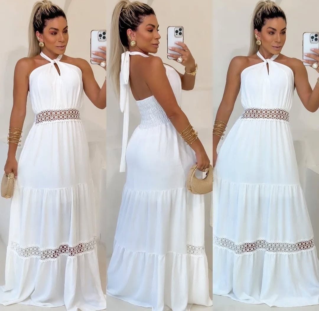 VESTIDO RENDA