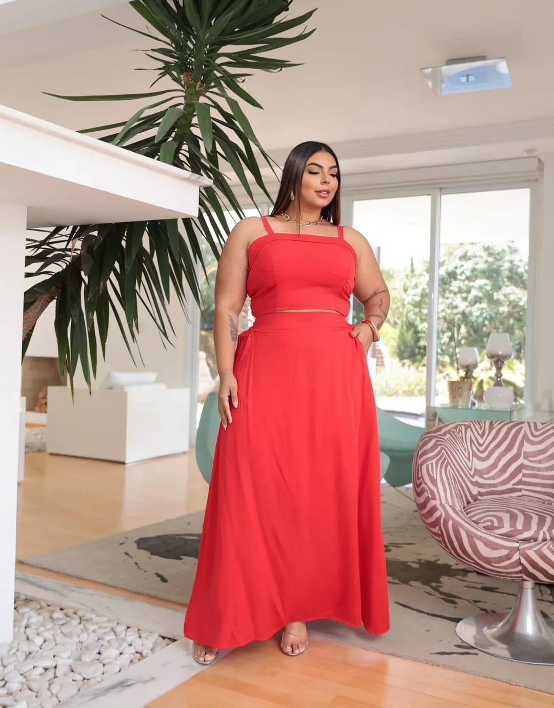 VESTIDO MARINA LISO - Imagem 2