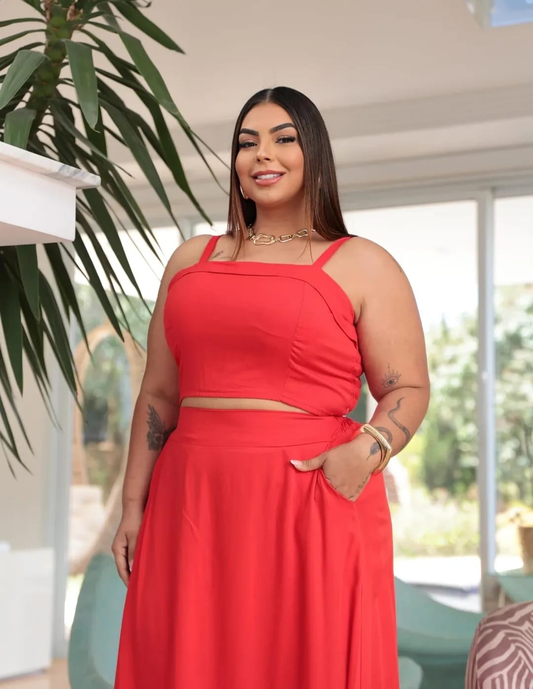 VESTIDO MARINA LISO - Imagem 4